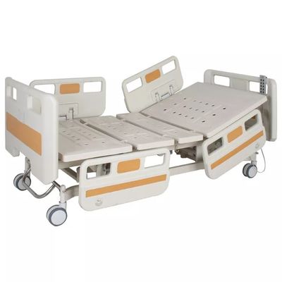 Lit soignant médical d'hôpital électrique à triple fonction en métal d'équipement d'hôpital