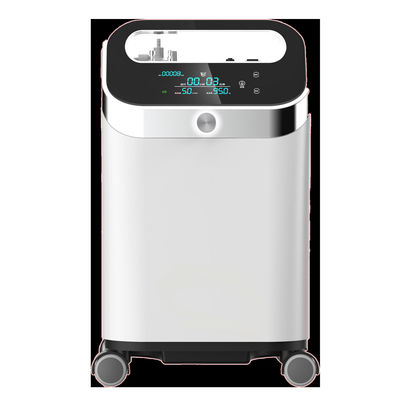 Concentrator d'oxygène portable de 5 litres à 93% avec alarme de pureté