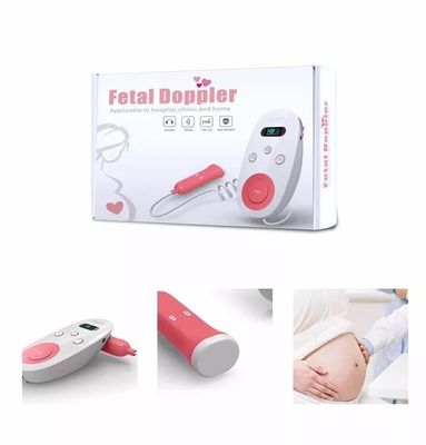 Le moniteur de coeur foetal à la maison maternel de Doppler mesure le bébé infantile Doppler foetal de battement de coeur