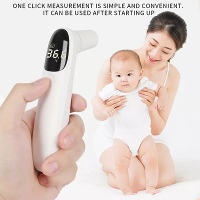 Non thermomètre médical infrarouge de thermomètre de la température de Digital de front d'oreille de contact
