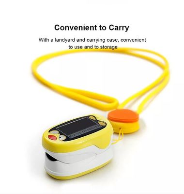 L'enfant portatif d'OLED badine l'oxymètre rechargeable d'impulsion de bout du doigt d'oxymètres néonatals d'impulsion