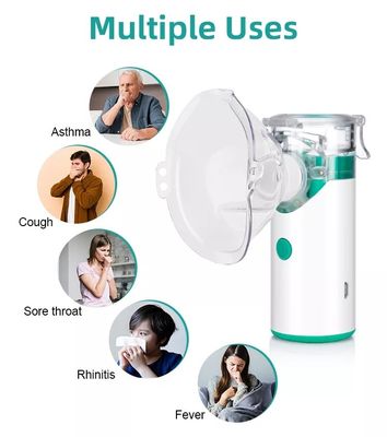 Inhalateur ultrasonique tenu dans la main rechargeable Mesh Nebulizer For Children portatif d'Usb