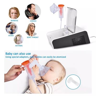 Nébuliseur silencieux de compresseur d'inhalateur de bébé d'adultes d'enfant de machine portative médicale de nébuliseur