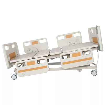 Lit soignant médical d'hôpital électrique à triple fonction en métal d'équipement d'hôpital