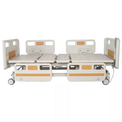 Lit soignant médical d'hôpital électrique à triple fonction en métal d'équipement d'hôpital