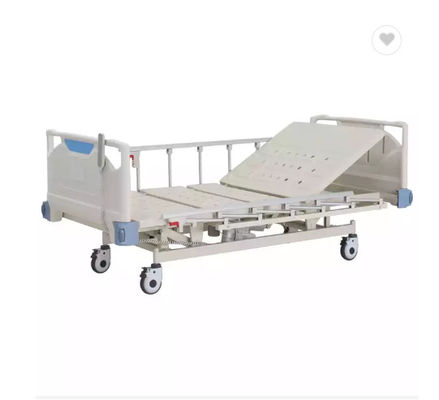 Lit d'hôpital électrique en mouvement avec le lit d'hôpital médical électrique de fonctions des roues cinq
