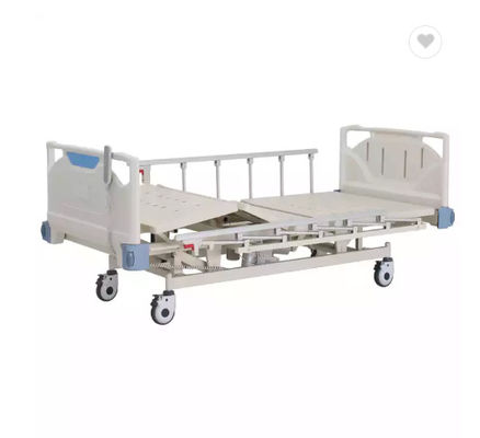 Lit d'hôpital électrique en mouvement avec le lit d'hôpital médical électrique de fonctions des roues cinq