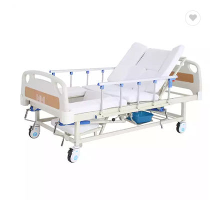 Lit de soins de soins à domicile d'hospitalier de Multifunction Cama De Manual Medical avec la toilette
