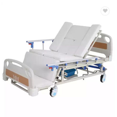 Lit de soins de soins à domicile d'hospitalier de Multifunction Cama De Manual Medical avec la toilette