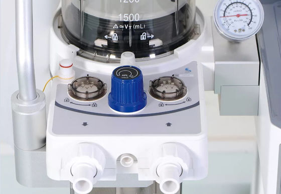 Portable Maquina De Anestesia machine d'anesthésie d'écran d'affichage à cristaux liquides de 10,4 pouces