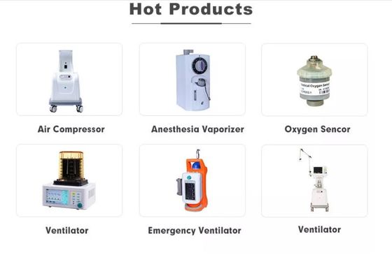 Machine électrique de ventilateurs de système de ventilateur de machine de ventilateur de l'air frais ICU pour l'urgence d'ICU