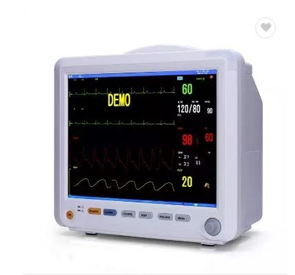 12 moniteur multi du paramètre ICU de moniteur du moniteur patient ETCO2 SPO2 ECG de multiparamètre de pouce