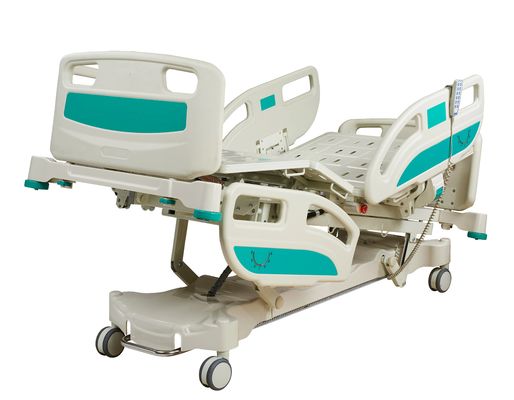 Lit d'hôpital électrique de cinq fonctions tenant le lit patient pour le patient de lit