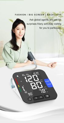 Moniteur médical de point d'ébullition de tension artérielle de machine de contrôle de point d'ébullition de Digital de voix de bras automatique