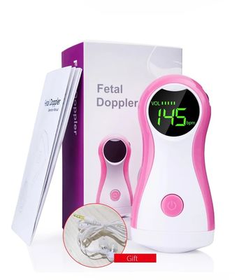 Moniteur de battement de coeur de bébé d'équipement de Mini Prenatal Fetal Doppler Ultrasound