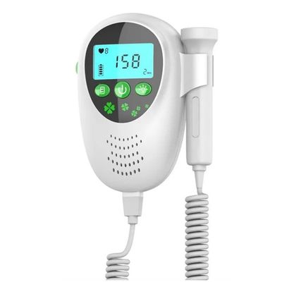 Coffre-fort Doppler foetal de moniteur de détecteur de battement de coeur de bébé de femmes enceintes