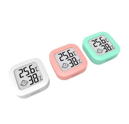 Mètre d'humidité de capteur de mesure d'hygromètre de thermomètre de pièce d'affichage à cristaux liquides Digital de Mini Indoor