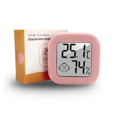 Mètre d'humidité de capteur de mesure d'hygromètre de thermomètre de pièce d'affichage à cristaux liquides Digital de Mini Indoor
