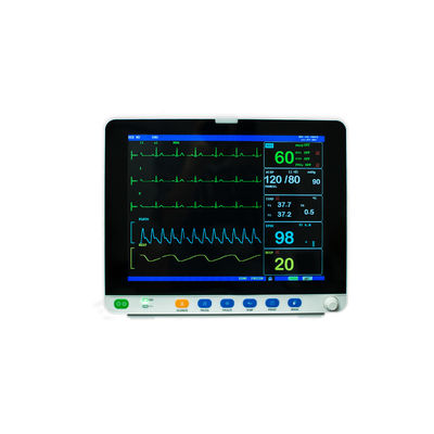 Vital Signs Patient Monitor 15 chevet médical Nibp SPO2 Ecg du multiparamètre ICU de pouce