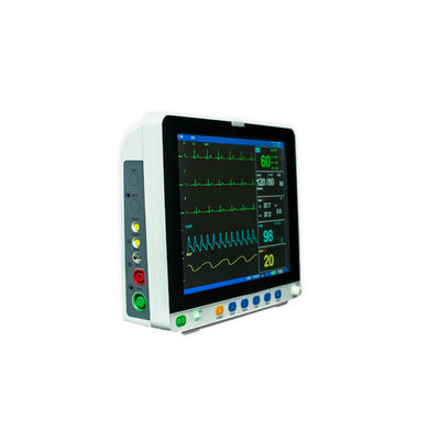 Vital Signs Patient Monitor 15 chevet médical Nibp SPO2 Ecg du multiparamètre ICU de pouce