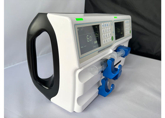 Pompes à perfusion médicale à double canal pour injection humaine