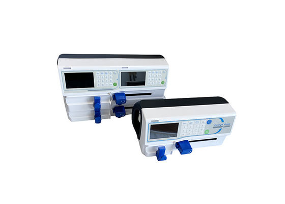 Pompes à perfusion médicale à double canal pour injection humaine