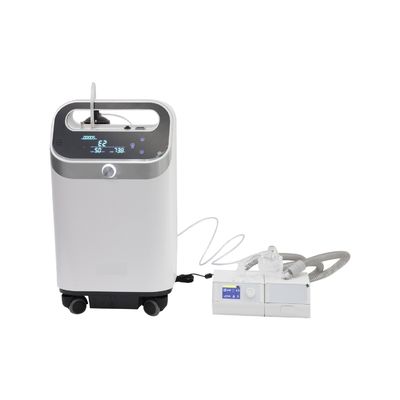 Concentrator d'oxygène portable de 5 litres à 93% avec alarme de pureté