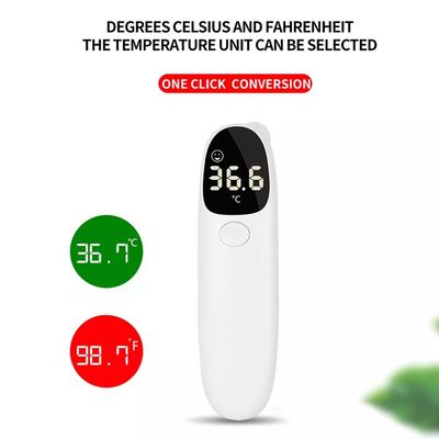 Non thermomètre médical infrarouge de thermomètre de la température de Digital de front d'oreille de contact