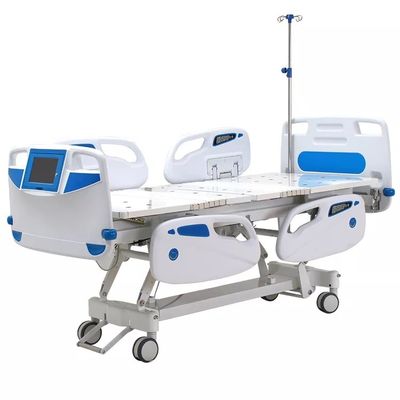 Lit médical électrique de la fonction multifonctionnelle ICU avec peser la fonction système