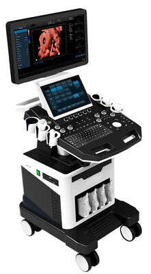 scanner d'ultrason de chariot à ultrason de Doppler de couleur de 3D 4D 5D pour OB GYN