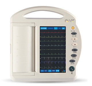 La Manche 12 7 avance de la norme 12 d'électrocardiographe de machine de l'écran tactile ECG de pouce