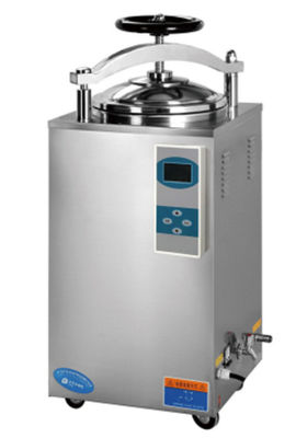 Machine de stérilisation à vapeur sous pression en autoclave de laboratoire portable en acier inoxydable